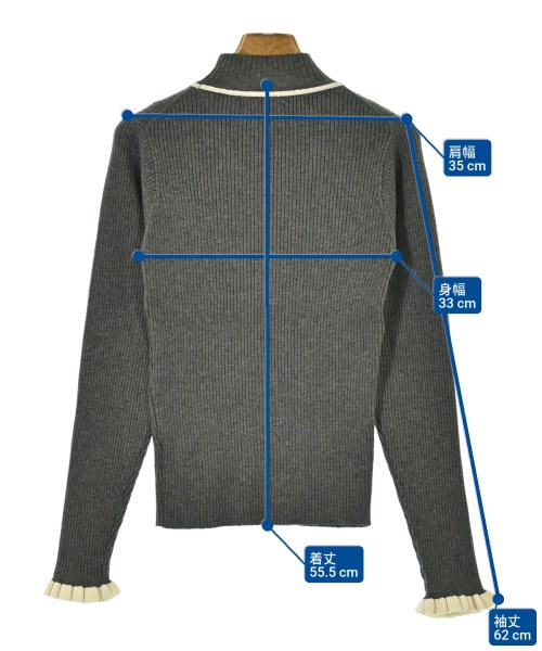 URBAN RESEARCH Sonny Label（アーバンリサーチサニーレーベル）ニット・セーター グレー サイズ:F レディース/2200665033032