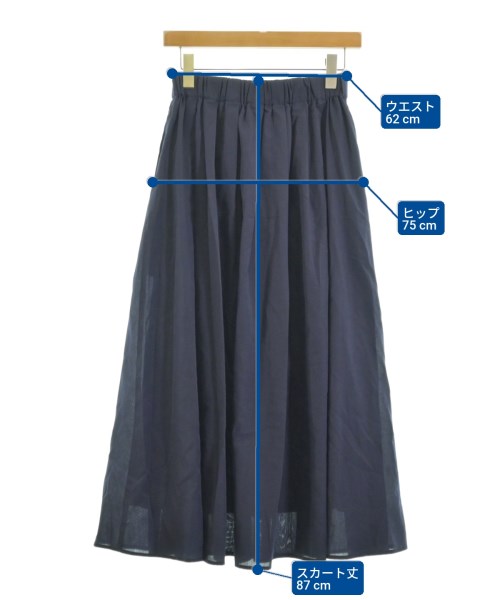 URBAN RESEARCH Sonny Label（アーバンリサーチサニーレーベル）ロング・マキシ丈スカート 紺 サイズ:36(S位) レディース/2200659782199