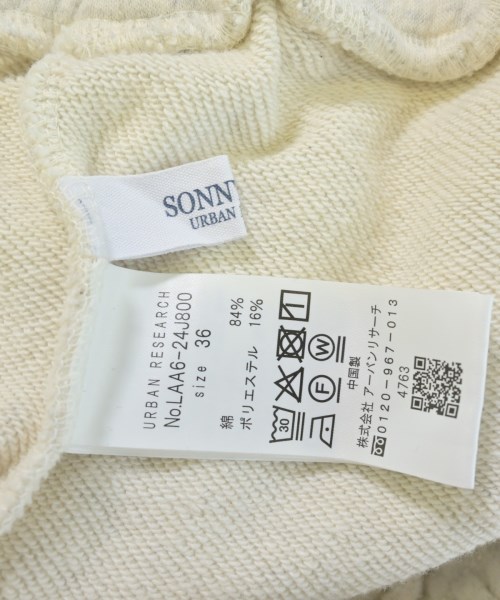URBAN RESEARCH Sonny Label（アーバンリサーチサニーレーベル）スウェットパンツ 白 サイズ:36(S位) レディース/2200727272041
