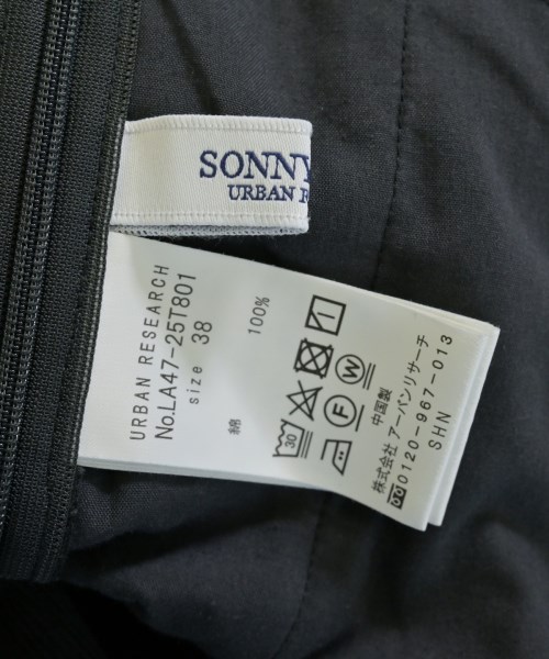 URBAN RESEARCH Sonny Label（アーバンリサーチサニーレーベル）ロング・マキシ丈スカート 黒 サイズ:38(M位) レディース/2200727355010