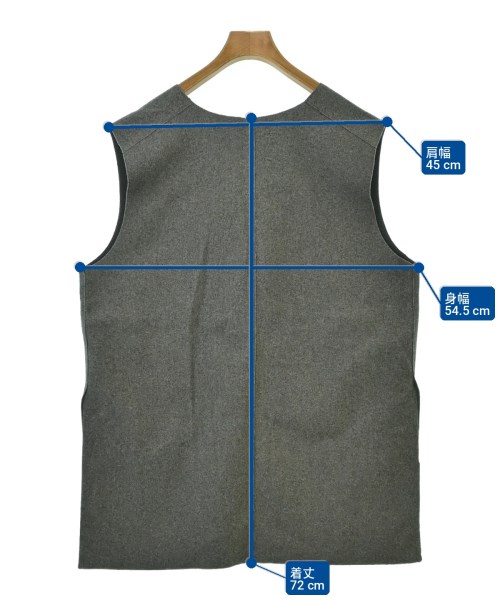 URBAN RESEARCH Sonny Label（アーバンリサーチサニーレーベル）ベスト グレー サイズ:F レディース/2200720534030