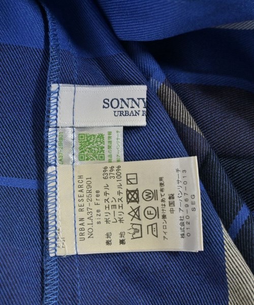 URBAN RESEARCH Sonny Label（アーバンリサーチサニーレーベル）ロング・マキシ丈スカート 青 サイズ:F レディース/2200725073084