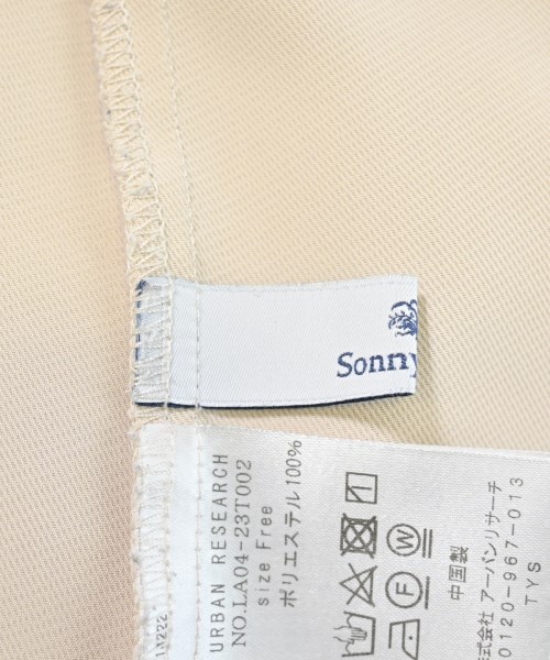 URBAN RESEARCH Sonny Label（アーバンリサーチサニーレーベル）カジュアルシャツ ベージュ サイズ:F レディース/2200679872054