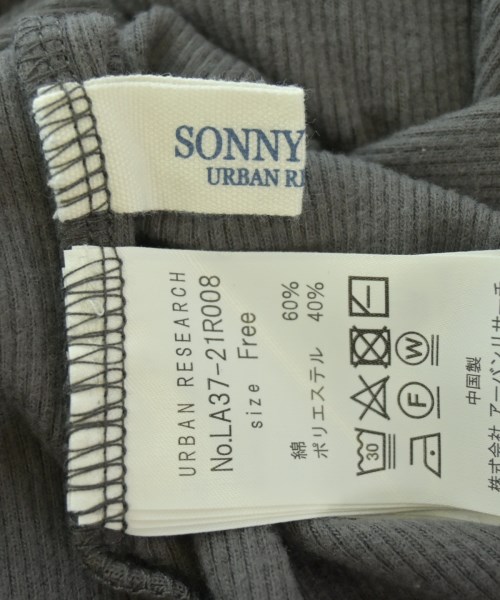 URBAN RESEARCH Sonny Label（アーバンリサーチサニーレーベル）Tシャツ・カットソー グレー サイズ:F レディース/2200689284076
