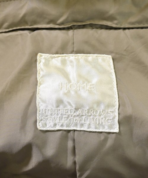 UNITED ARROWS Style for Living（ユナイテッドアローズスタイルフォー）ダウンコート ベージュ サイズ:40(M位) レディース/2200624495017
