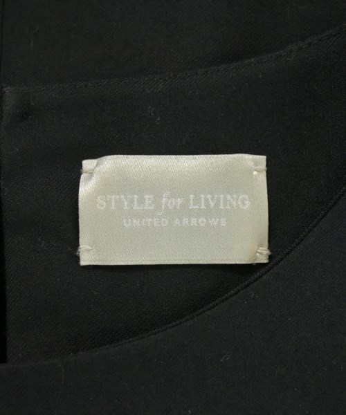 UNITED ARROWS Style for Living（ユナイテッドアローズスタイルフォー）ワンピース 黒 サイズ:F レディース/2200618477012