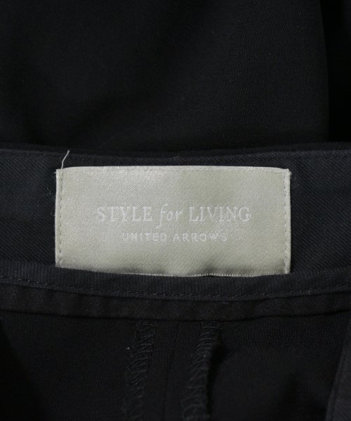 UNITED ARROWS Style for Living（ユナイテッドアローズスタイルフォー）スラックス 黒 サイズ:-(L位) レディース/2200715787045