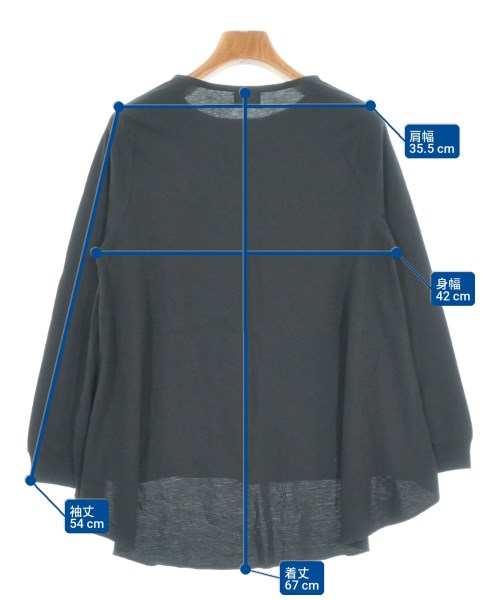 UNITED ARROWS Style for Living（ユナイテッドアローズスタイルフォー）Tシャツ・カットソー 黒 サイズ:F レディース/2200702135705