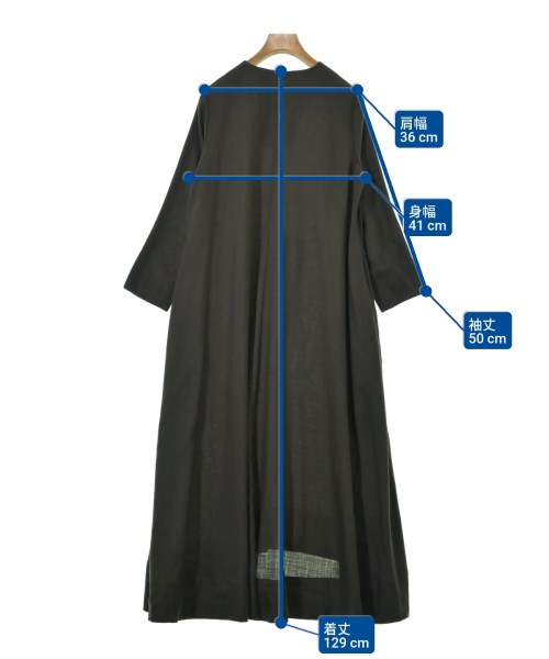 UNITED ARROWS Style for Living（ユナイテッドアローズスタイルフォー）ワンピース 茶 サイズ:-(M位) レディース/2200665375040