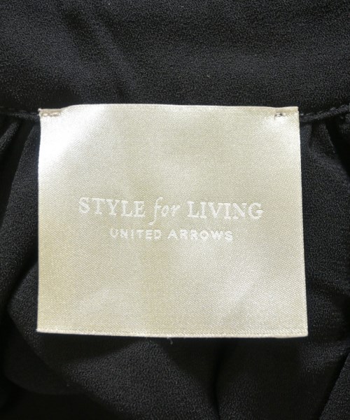UNITED ARROWS Style for Living（ユナイテッドアローズスタイルフォー）ワンピース 黒 サイズ:F レディース/2200723969167