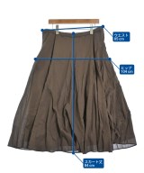 UNITED ARROWS Style for Living（ユナイテッドアローズスタイルフォー）ロング・マキシ丈スカート 茶 サイズ:F レディース/2200683071030