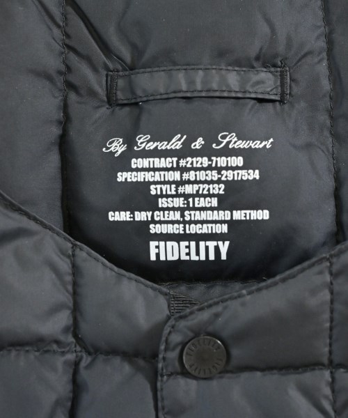 FIDELITY（フィデリティ）ダウンジャケット/ダウンベスト 黒 サイズ:XS レディース/2200624918011