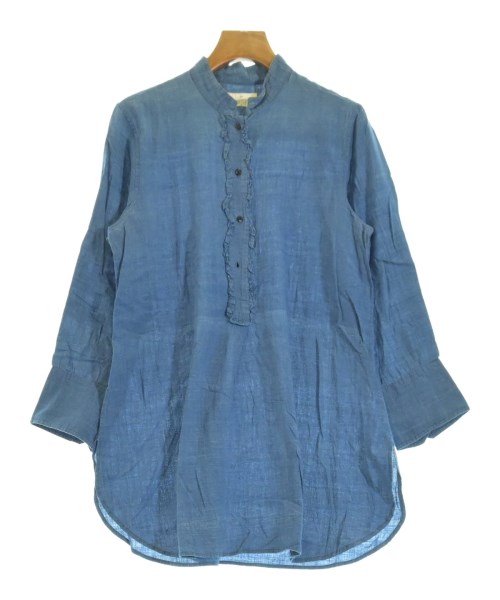 dosa(ドーサ)カジュアルシャツ 青 サイズ:4(XL位)/2200643725119
