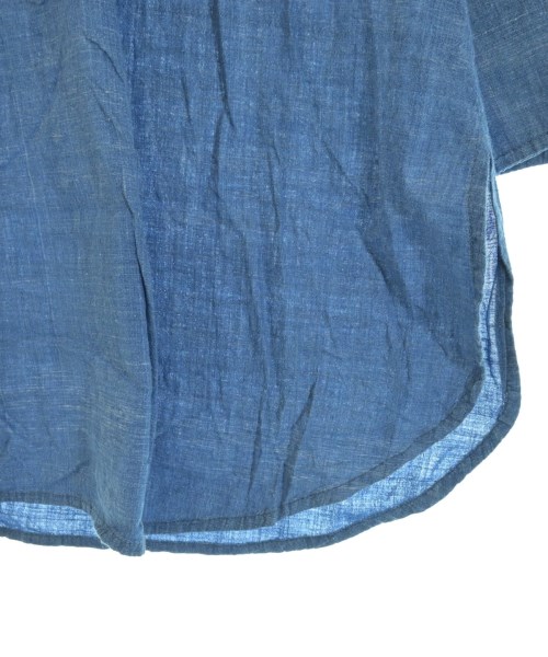 dosa（ドーサ）カジュアルシャツ 青 サイズ:4(XL位) レディース/2200643725119