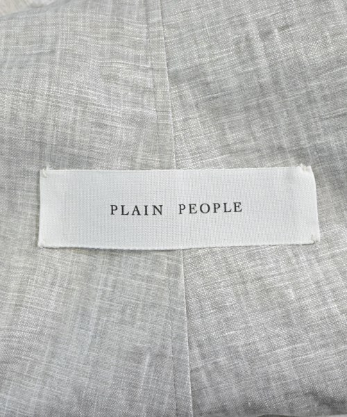 PLAIN PEOPLE（プレインピープル）コート グレー サイズ:3(M位) レディース/2200629959019