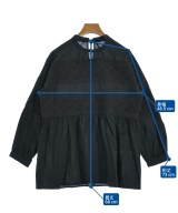 PLAIN PEOPLE（プレインピープル）ブラウス 黒 サイズ:2(S位) レディース/2200634026133