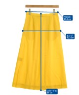 PLAIN PEOPLE（プレインピープル）ロング・マキシ丈スカート 黄 サイズ:2(S位) レディース/2200616380079