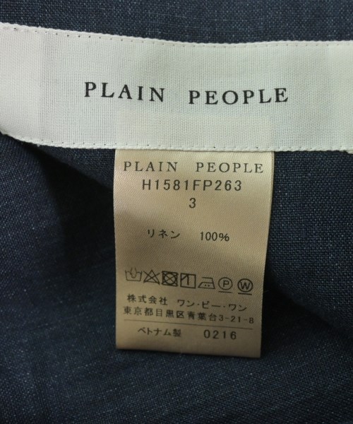 PLAIN PEOPLE（プレインピープル）その他 紺 サイズ:3(M位) レディース/2200616602485