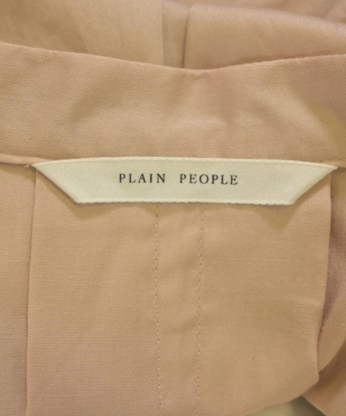 PLAIN PEOPLE（プレインピープル）ブラウス ピンク サイズ:9(F) レディース/2200607993028