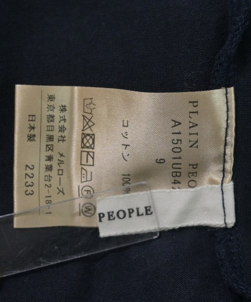 PLAIN PEOPLE（プレインピープル）Tシャツ・カットソー 紺 サイズ:9(M位) レディース/2200611966025