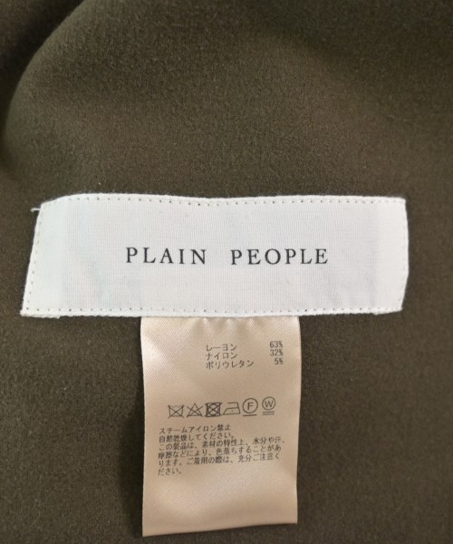 PLAIN PEOPLE（プレインピープル）その他 カーキ サイズ:3(M位) レディース/2200617099222