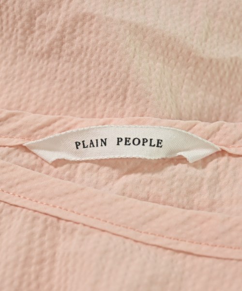 PLAIN PEOPLE（プレインピープル）ブラウス ピンク サイズ:3(M位) レディース/2200669837223