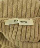 PLAIN PEOPLE（プレインピープル）ニット・セーター ベージュ サイズ:9(M位) レディース/2200669837261
