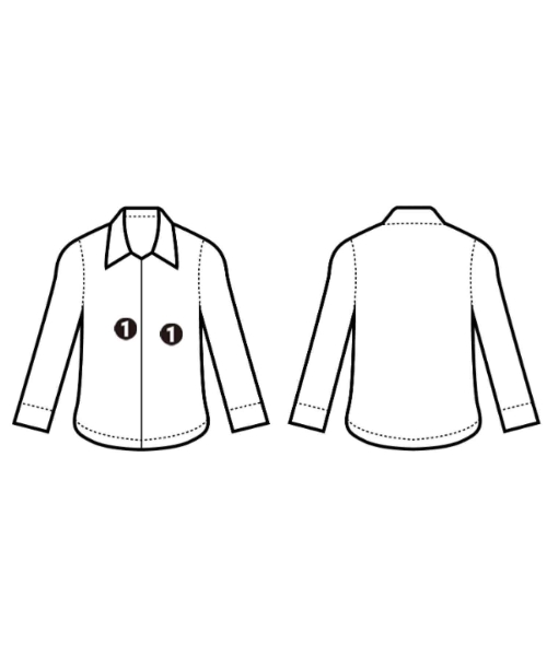 PLAIN PEOPLE（プレインピープル）カジュアルシャツ 青 サイズ:3(M位) レディース/2200676318067