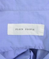PLAIN PEOPLE（プレインピープル）カジュアルシャツ 青 サイズ:3(M位) レディース/2200676318067
