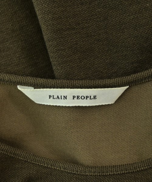 PLAIN PEOPLE（プレインピープル）ワンピース 茶 サイズ:3(M位) レディース/2200670647033