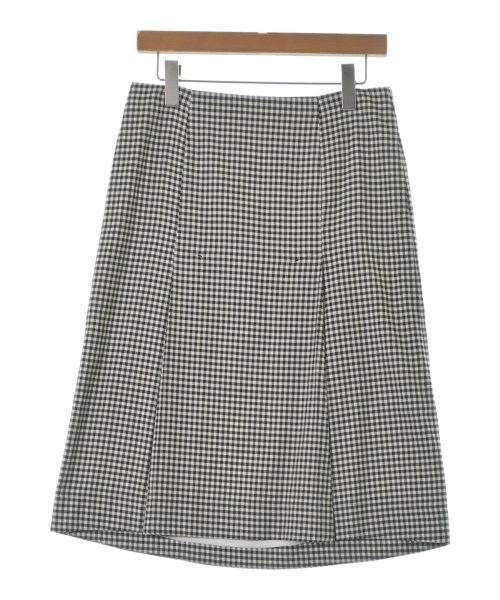 PLAIN PEOPLE(プレインピープル)ひざ丈スカート 白 サイズ:4(L位)/2200676149081