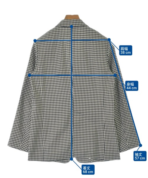 PLAIN PEOPLE（プレインピープル）テーラードジャケット 白 サイズ:3(M位) レディース/2200676149098