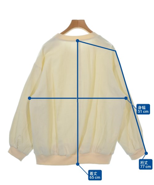 PLAIN PEOPLE（プレインピープル）Tシャツ・カットソー 白 サイズ:9(F) レディース/2200678651032