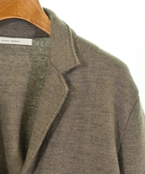PLAIN PEOPLE（プレインピープル）ジャケット グレー サイズ:2(S位) レディース/2200680367105