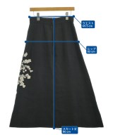 PLAIN PEOPLE（プレインピープル）ロング・マキシ丈スカート 黒 サイズ:3(M位) レディース/2200681101098