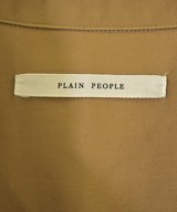 PLAIN PEOPLE（プレインピープル）シャツワンピース 茶 サイズ:9(F) レディース/2200693662211