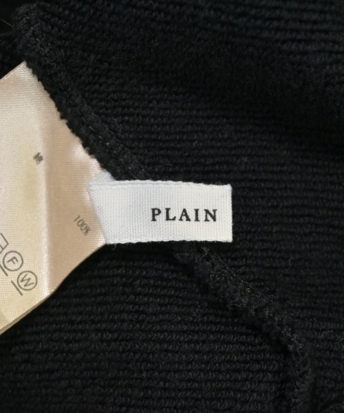 PLAIN PEOPLE（プレインピープル）カーディガン 黒 サイズ:9(F) レディース/2200693662242