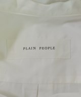 PLAIN PEOPLE（プレインピープル）カジュアルシャツ 白 サイズ:9(F) レディース/2200693662259