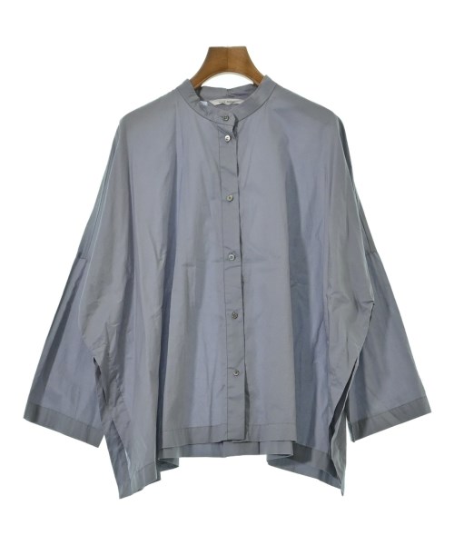 PLAIN PEOPLE(プレインピープル)カジュアルシャツ 青 サイズ:9(M位)/2200654798119