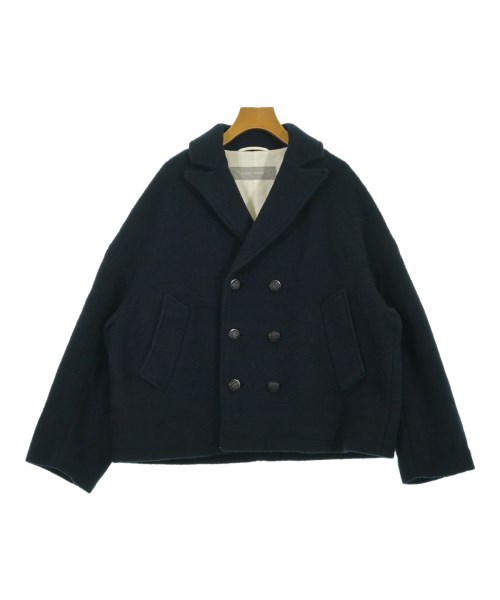 PLAIN PEOPLE(プレインピープル)ピーコート 紺 サイズ:9(F)/2200654250013