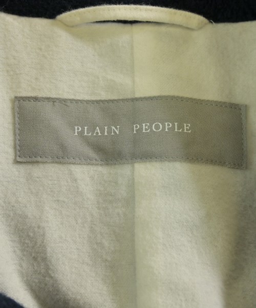 PLAIN PEOPLE（プレインピープル）ピーコート 紺 サイズ:9(F) レディース/2200654250013