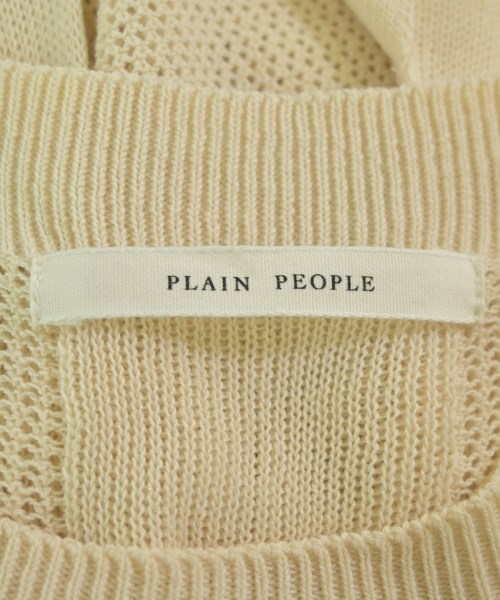 PLAIN PEOPLE（プレインピープル）ベスト 黄 サイズ:9(M位) レディース/2200707978031