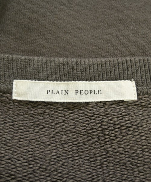 PLAIN PEOPLE（プレインピープル）スウェット グレー サイズ:9(F) レディース/2200715373422