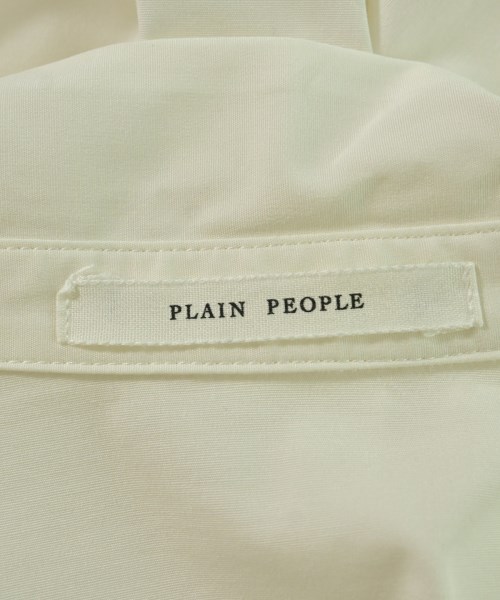 PLAIN PEOPLE（プレインピープル）ブラウス 白 サイズ:3(M位) レディース/2200716385059