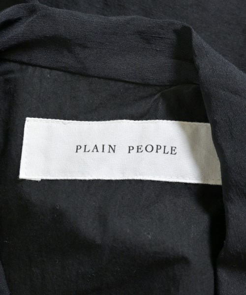 PLAIN PEOPLE（プレインピープル）チェスターコート 黒 サイズ:2(S位) レディース/2200637504027