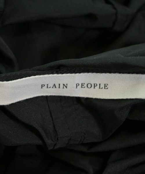 PLAIN PEOPLE（プレインピープル）カジュアルシャツ 黒 サイズ:9(M位) レディース/2200648470021