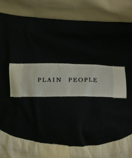 PLAIN PEOPLE（プレインピープル）ステンカラーコート ベージュ サイズ:3(M位) レディース/2200576308052