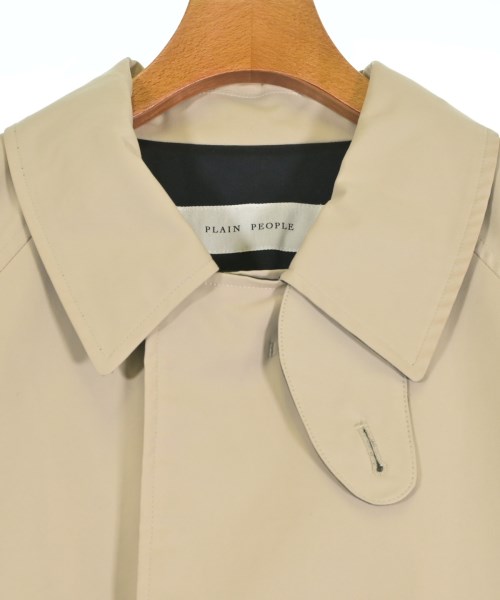 PLAIN PEOPLE（プレインピープル）ステンカラーコート ベージュ サイズ:3(M位) レディース/2200576308052
