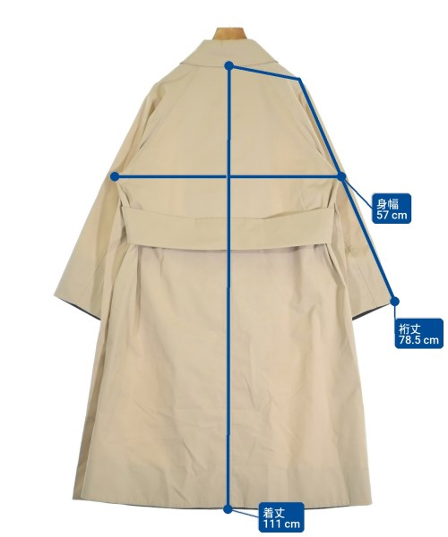 PLAIN PEOPLE（プレインピープル）ステンカラーコート ベージュ サイズ:3(M位) レディース/2200576308052