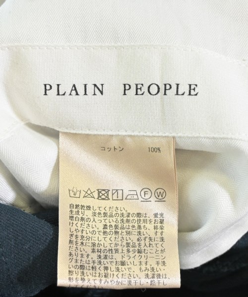 PLAIN PEOPLE（プレインピープル）チノパン 紺 サイズ:2(S位) レディース/2200692477373